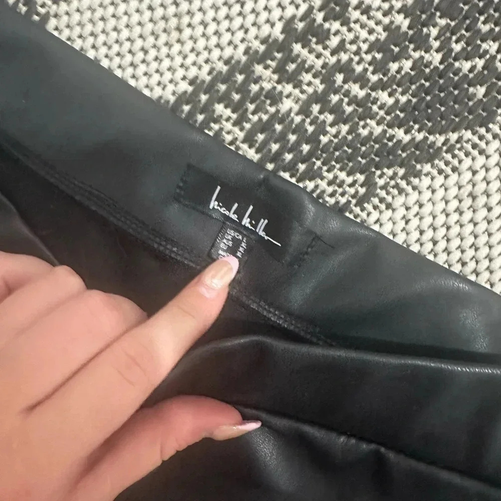 NICOLE MILLER leather pants L - Picture 14 of 14